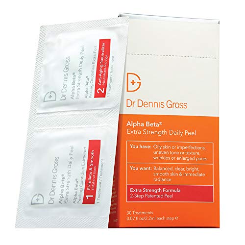 Dr. Dennis Bruto Skincare Alfa Beta Facial Diario Peel fuerz